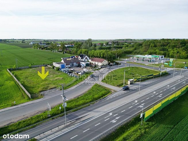 Latkowo - obwodnica, działka inwestycyjna z MPZP