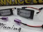 Suporte De Lâmpada De Matricula Com Led Branco Para Audi A1, A3, A4 B8, A5, A6, A7, Q3, Q5, Q7, TT, TTS, TTRS, Porsche Panamera 2010-, Seat Alhambra, Ibiza 6J SC/5-doors/ST 2008, Ateca, VW Sharan 7N, Touran GP2, Touareg 2, Tiguan, Polo, Golf 6, 7 Variant, Golf Plus, Jetta, Passat B6, B7, Skoda Fabia 5J, Superb 3T, Octavia (5E), Rapid  Yeti 5L. - 9