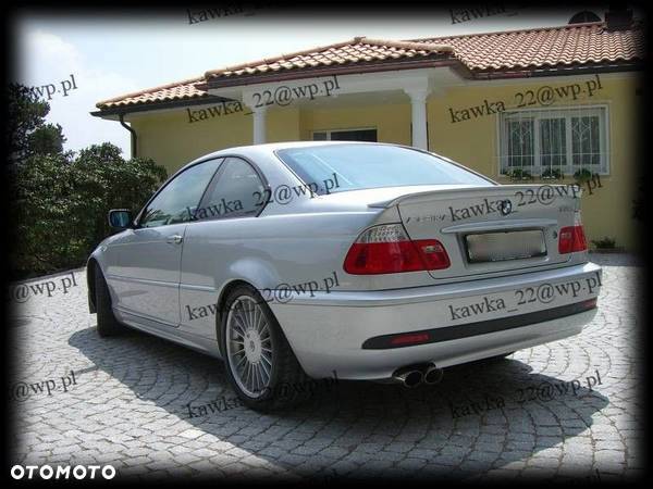 BMW 3 E46 COUPE SPOILER LOTKA SPOJLER PODKŁAD! - 2