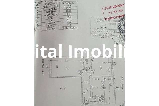 Apartament 2 camere, et.1-3