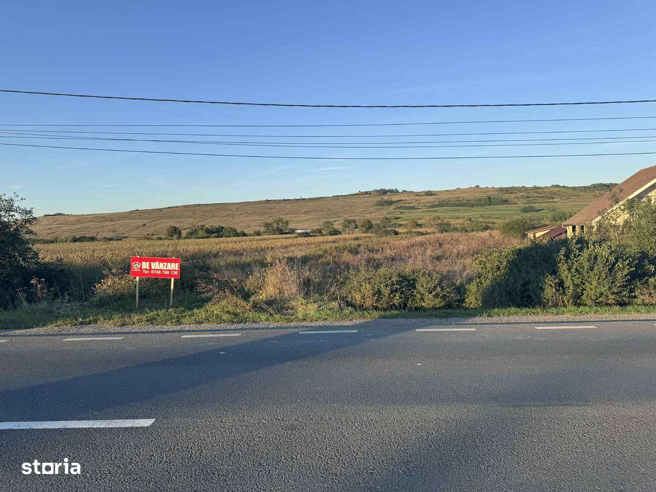 Teren intravilan in Hereclean la drumul European 35 ari - Imagine principală: 1/2