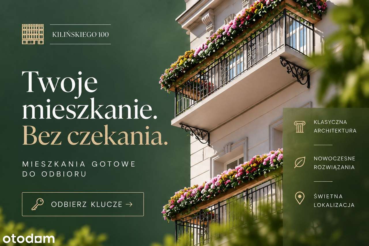 Mieszkania w stanie deweloperskim, gotowe - Kilińskiego 100-0