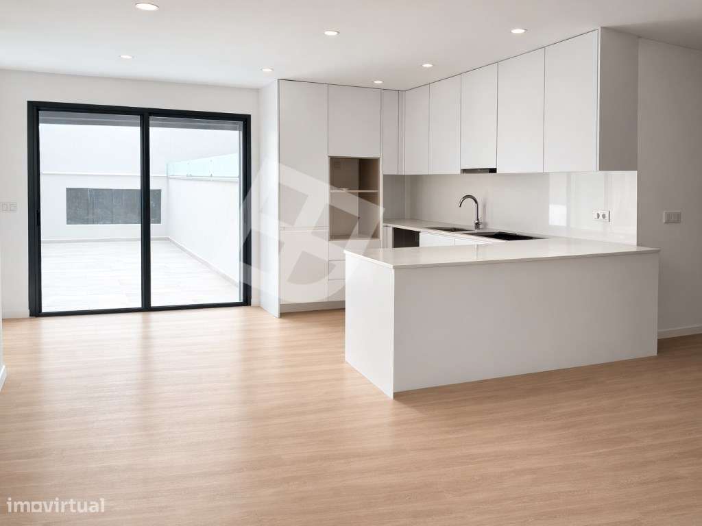 Apartamento T2 com terraço - Esgueira-5