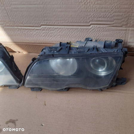 PRZEDNIE LAMPY LAMPA LEWA PRAWA BMW E46 99R XENON - 1