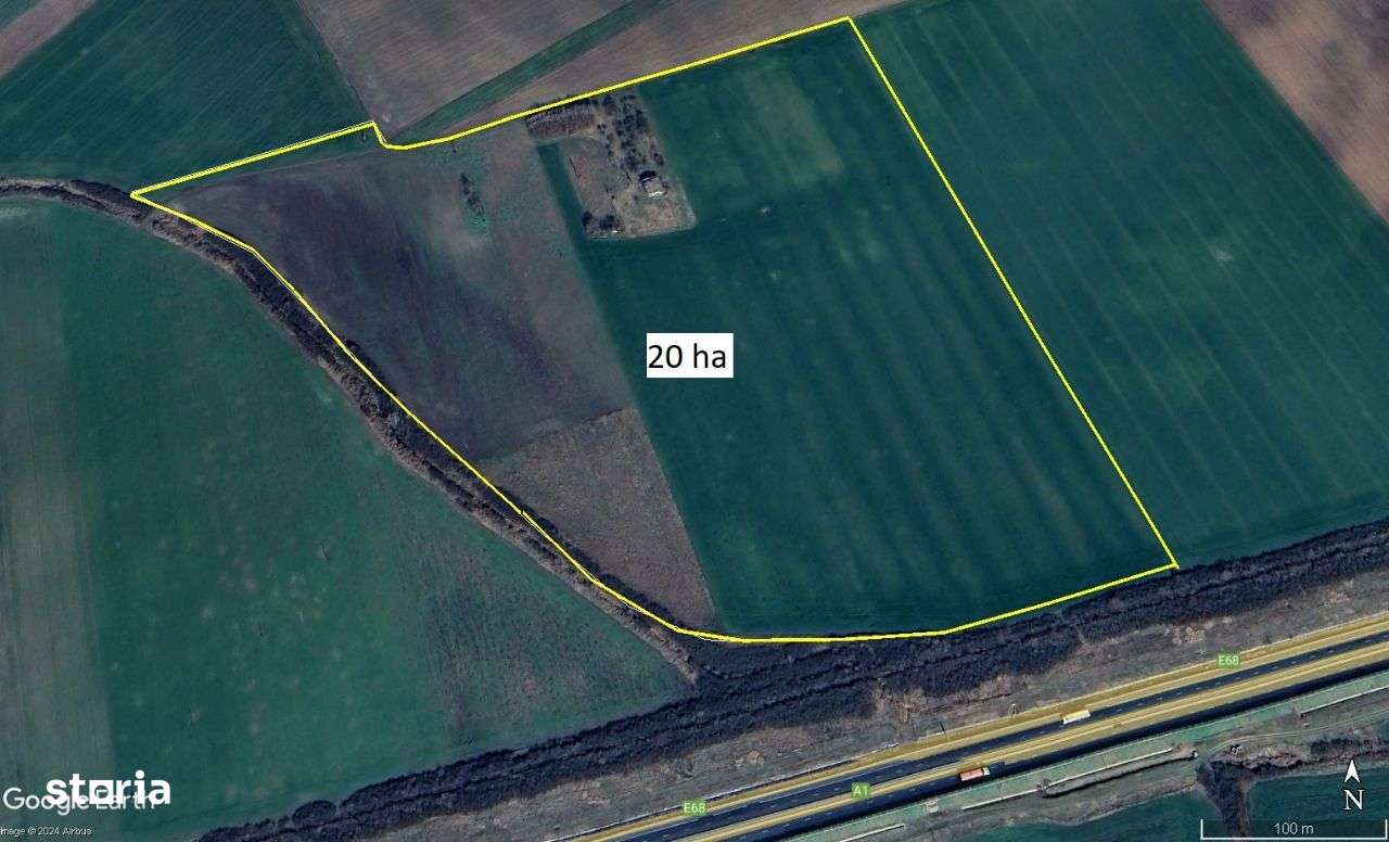20 ha teren arabil Pecica - Imagine principală: 4/7