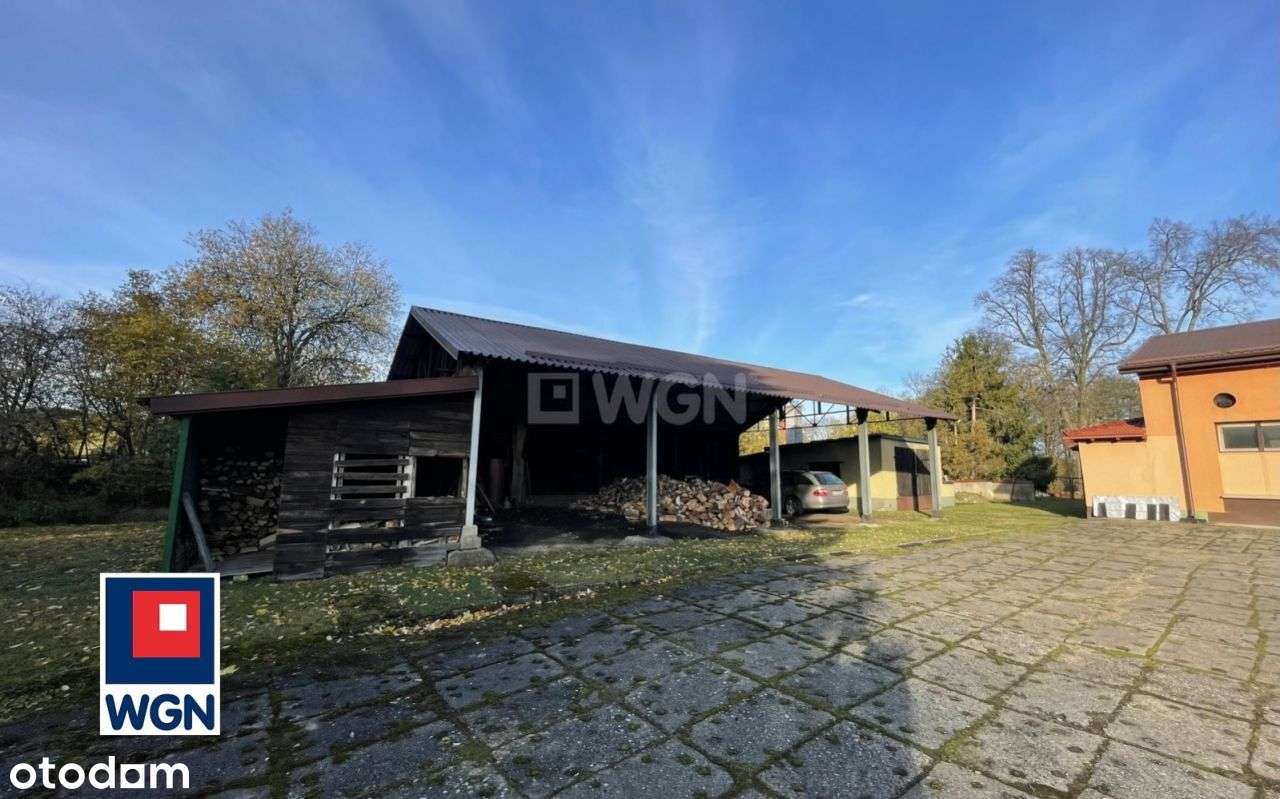 Dom, warsztat, hala mag., Barcino, działka 5000m2-9