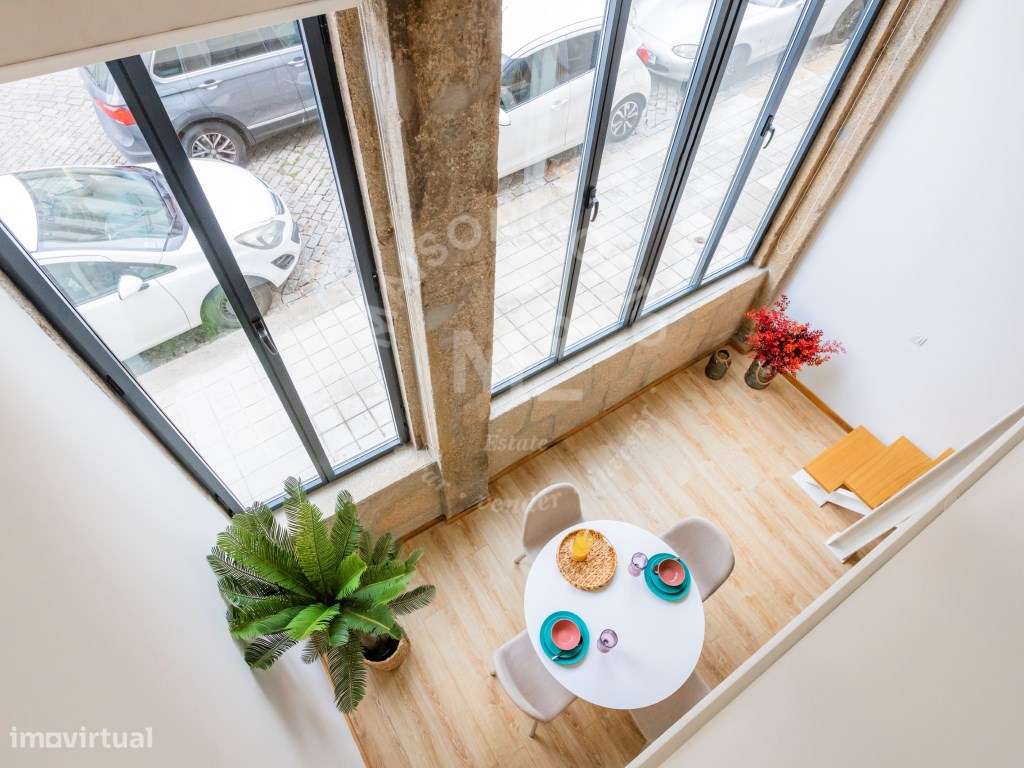 Apartamento T1 Duplex Totalmente Equipado e Mobilado no Bonfim, Porto-21