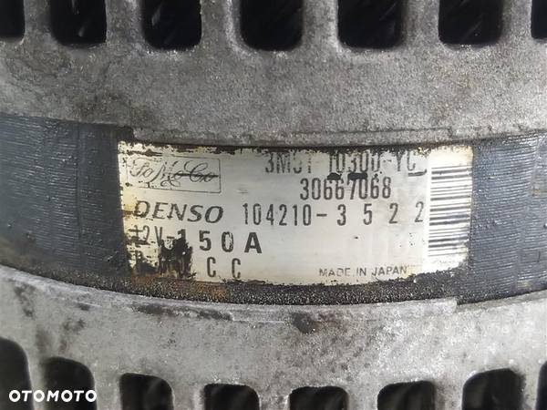 Alternator Mazda 3 I 1.6B 2003-2009R DENSO 150A PIN 3M5T-10300-YC - 4