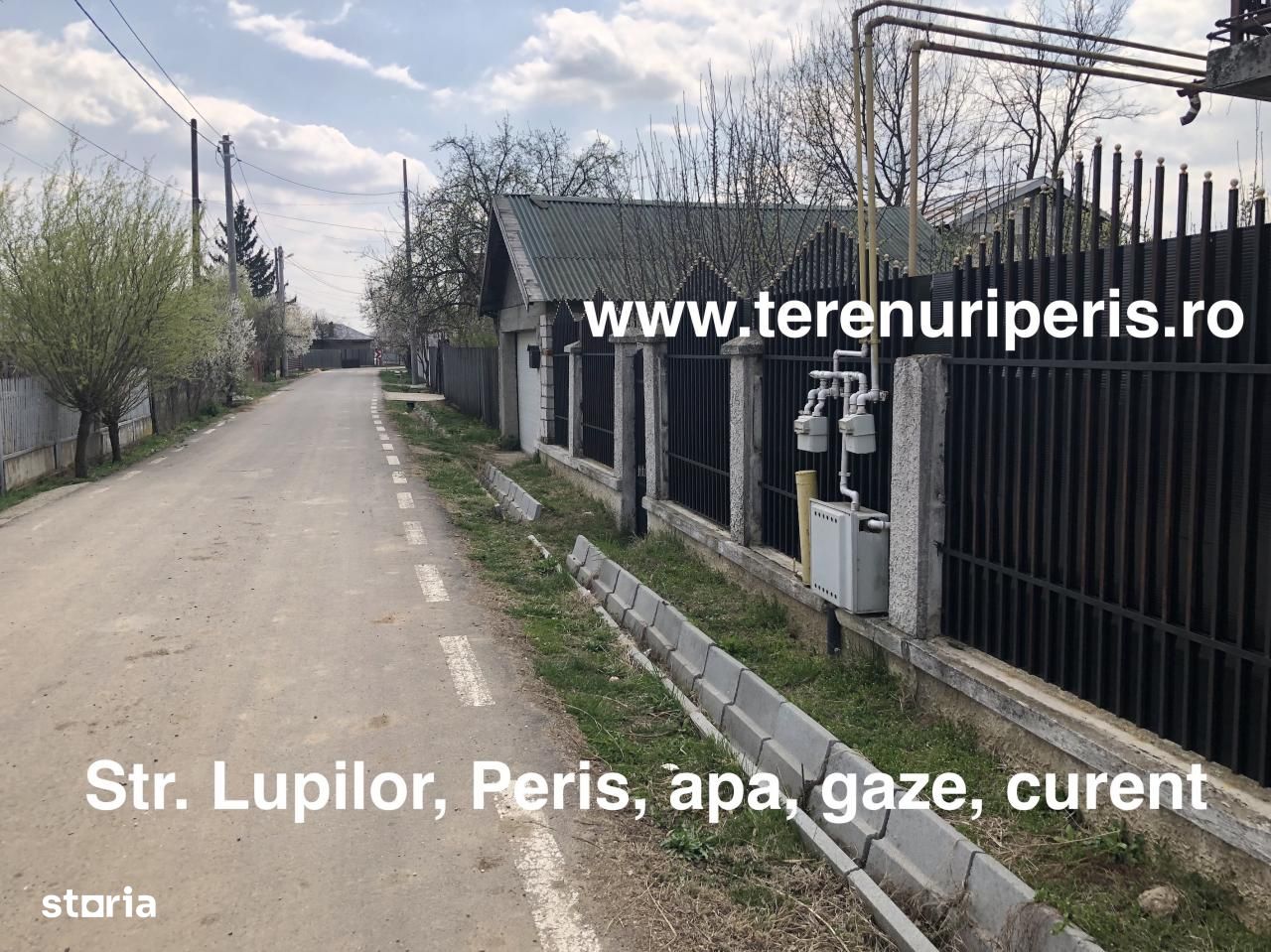 Teren Peris 5000-8700mp in rate 1000 eur/luna langa Tancabesti, Snagov