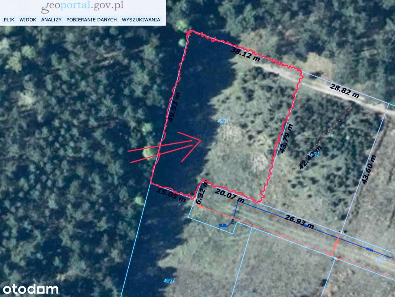 Działka Toruń, Kamionki Małe, las, jezioro, spokój, najem dobowy - Pełny obrazek: 5/20