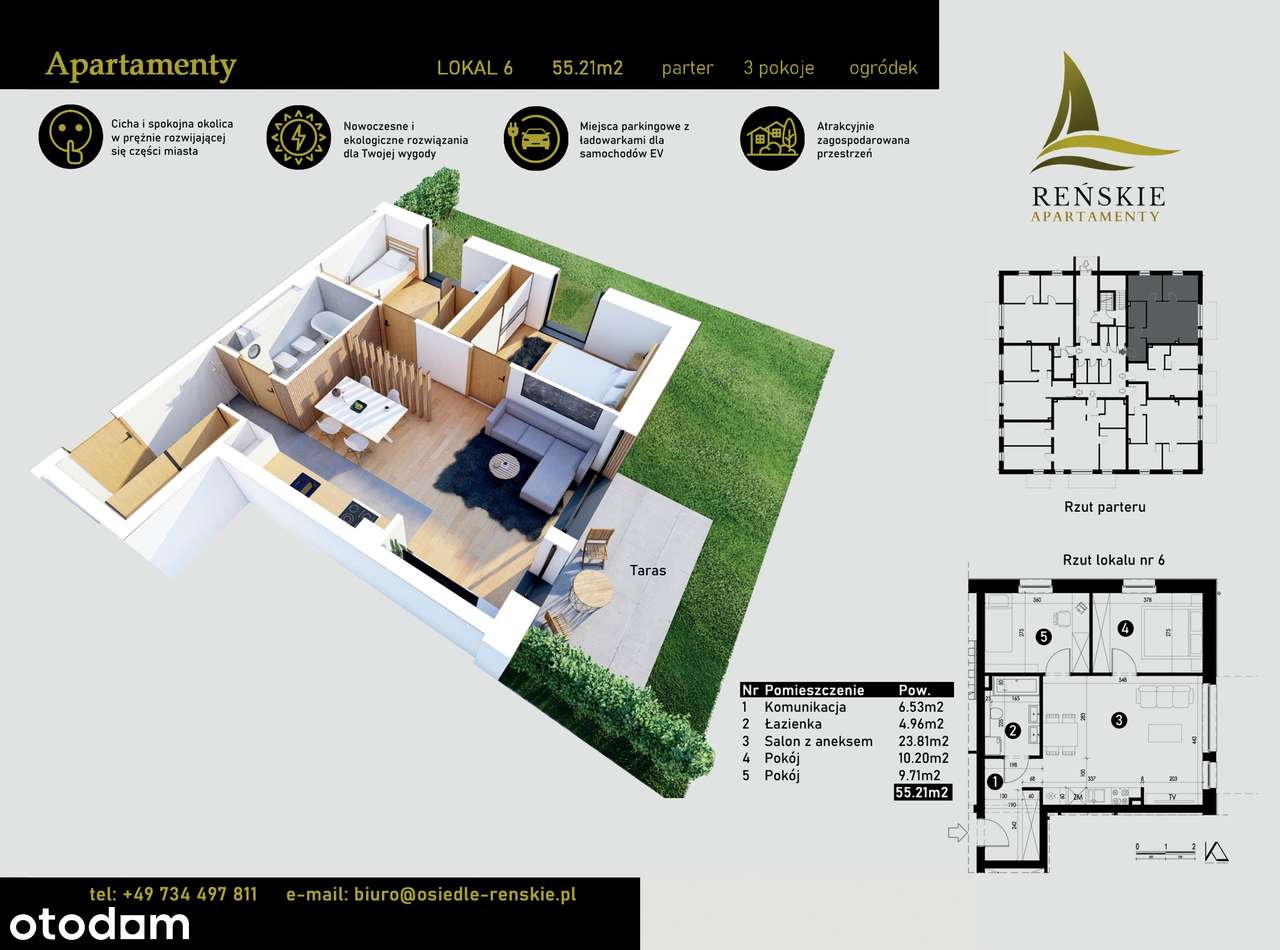 Osiedle Reńskie | mieszkanie 3-pok. | C_6 - Pełny obrazek: 2/7