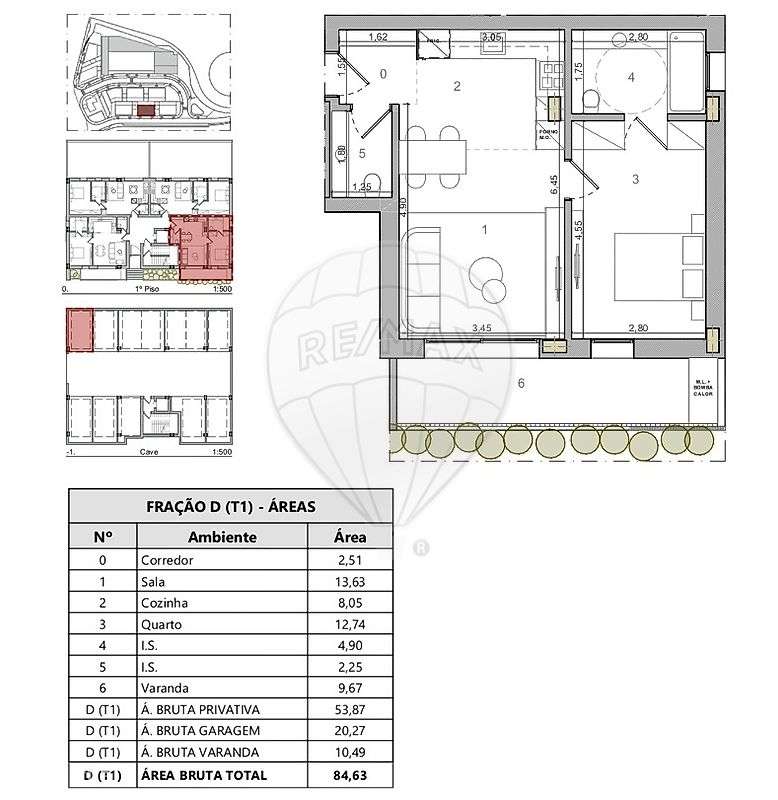 Apartamento T1 para venda - Grande imagem: 5/5
