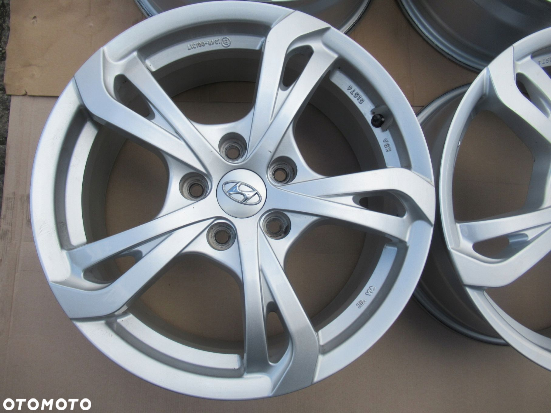 ALUFELGI 4szt HYUNDAI ix35,TUCSON,i30,ix20,CEED - 2