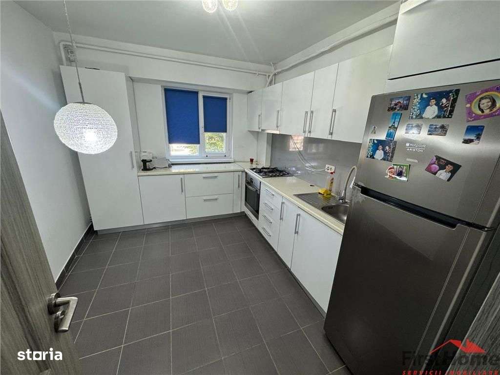 Ap 3 cam, etaj 1, 2 balcoane,parcare proprie, zona centrala - Pompieri - Imagine principală: 4/8