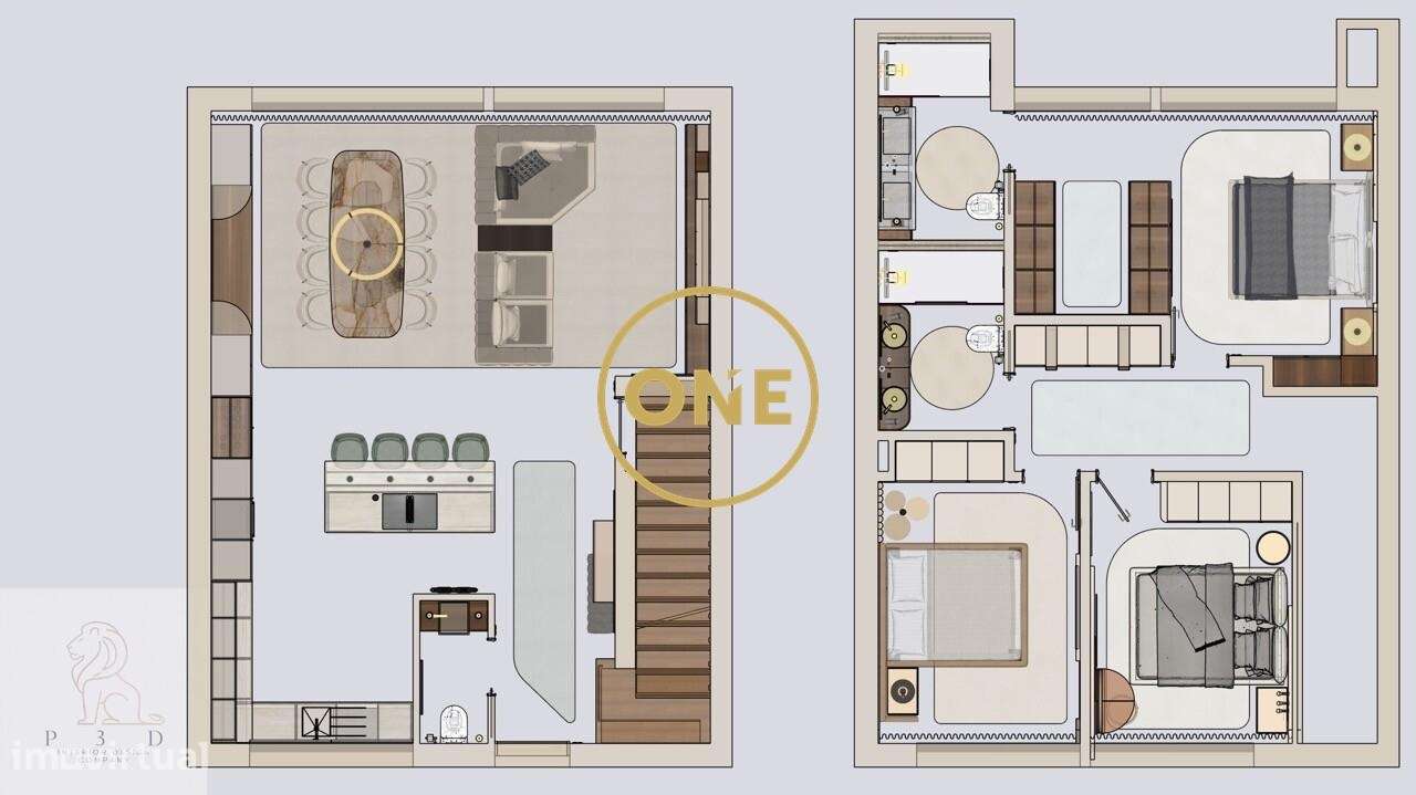 Moradia T3 Vila Golfe Condomínio l Amarante l 390,000.00€-52