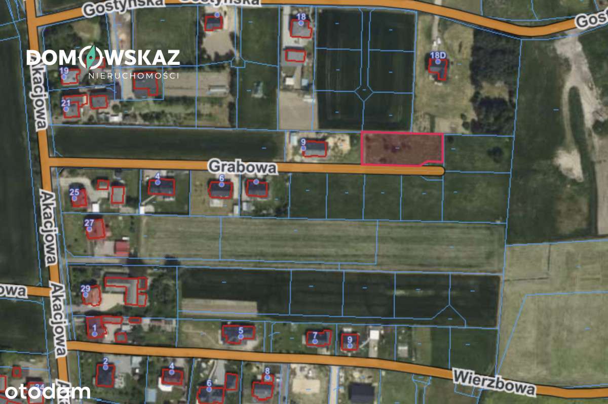 Ustawna działka na końcu drogi! - Pełny obrazek: 1/4