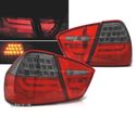 FAROLINS TRASEIROS LED BAR PARA BMW E90 05-08 RED SMOKE VERMELHO FUMADO - 1