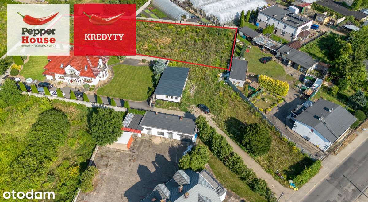 Działka 2126m2 mieszkaniowo-usługowa ul.Saperów