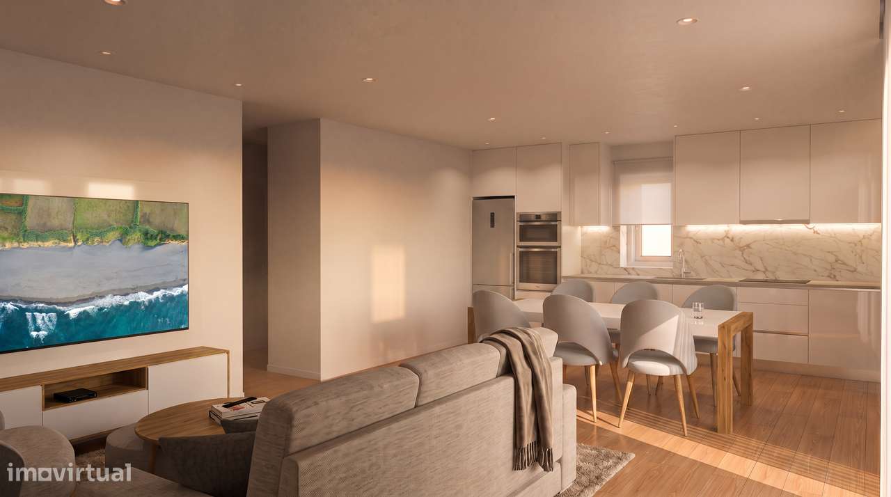Apartamento T2 em construção - Calhetas / C-2