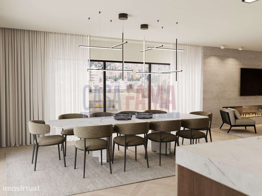 Penthouse T4 de Luxo em Fraião - Braga - Grande imagem: 4/39