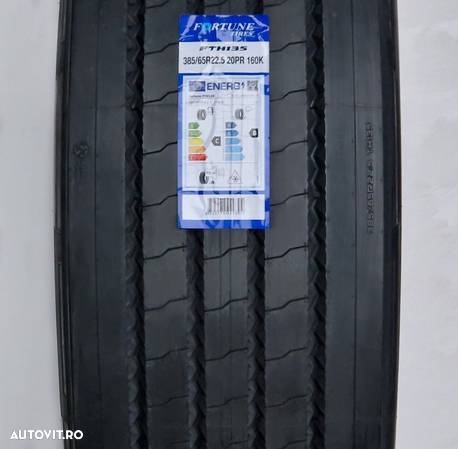 385/65 R22.5 Fortune, FTH135 160K 20PR, Remorca Trailer M+S - 2