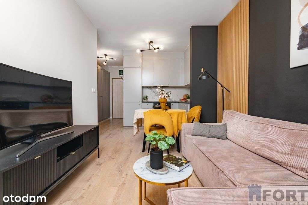 2-pok. umeblowane z ogródkiem i miejscem post.-1