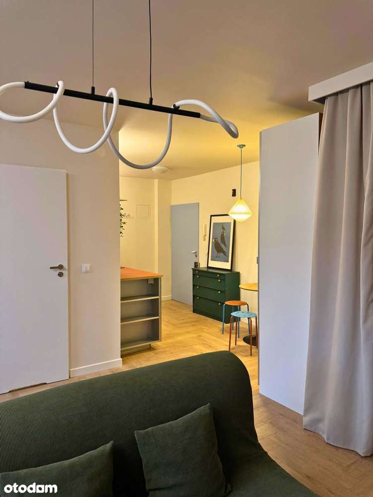 Studio z wydzieloną sypialnią z balkonem i klimatyzacją. Pet okey! - Pełny obrazek: 4/7