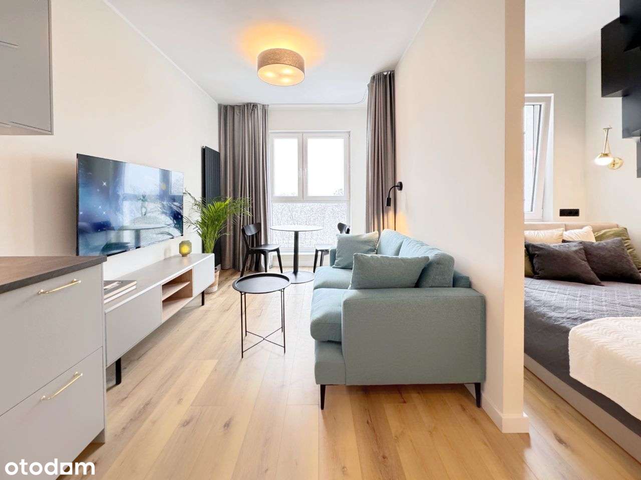 Piękna nowoczesna w pełni wyposażona kawalerka - Pełny obrazek: 4/9