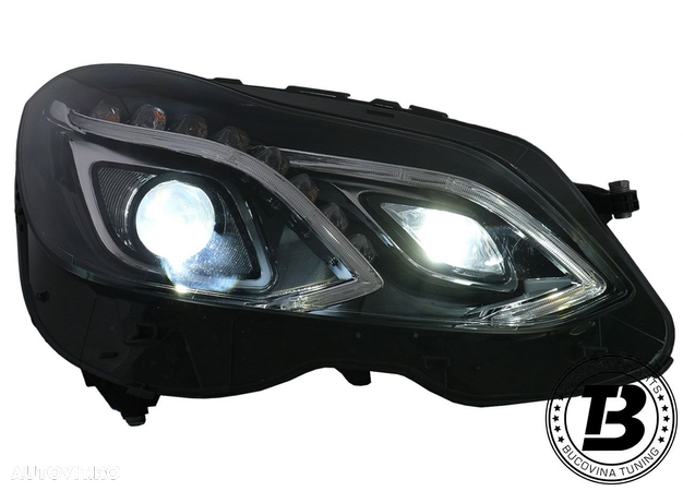 Faruri LED compatibile cu Mercedes E Class W212 Facelift Design - 10