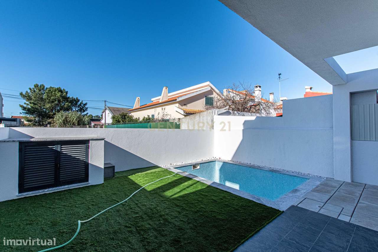 Moradia T3 Moderna nas Laranjeiras – Fernão Ferro - Grande imagem: 4/45