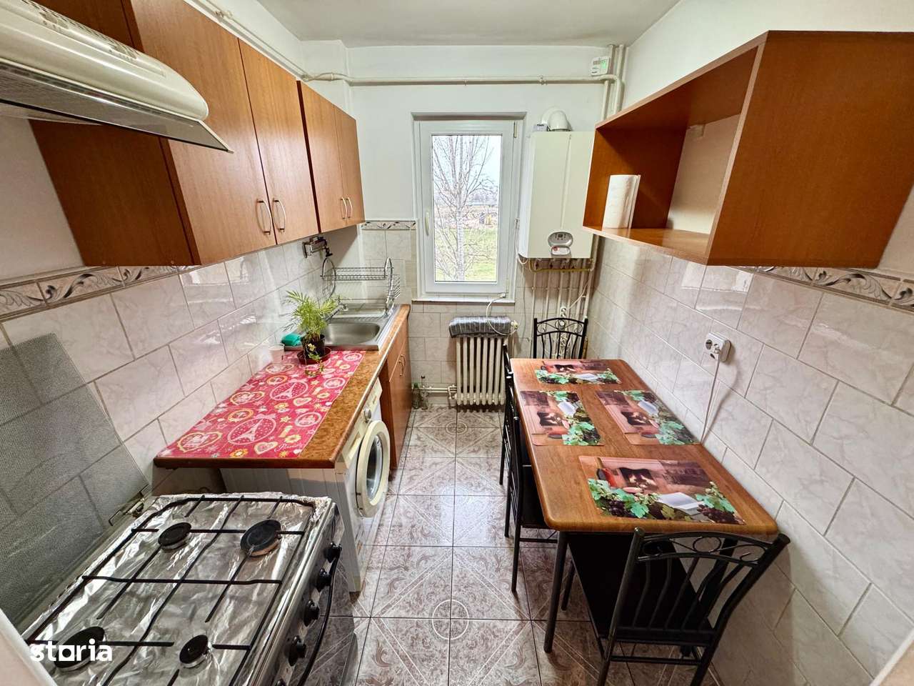 Mircea cel Batran - Apartament 2 camere, et. 3, mobilat/utilat complet-3