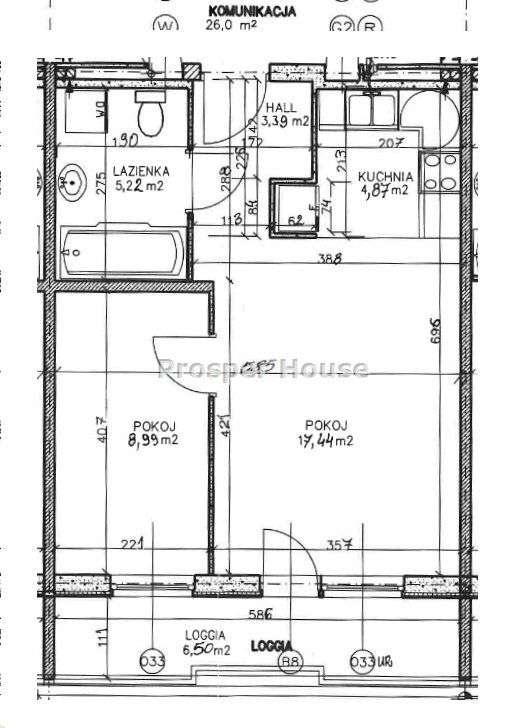 Mieszkanie, 39,90 m², Ząbki-8