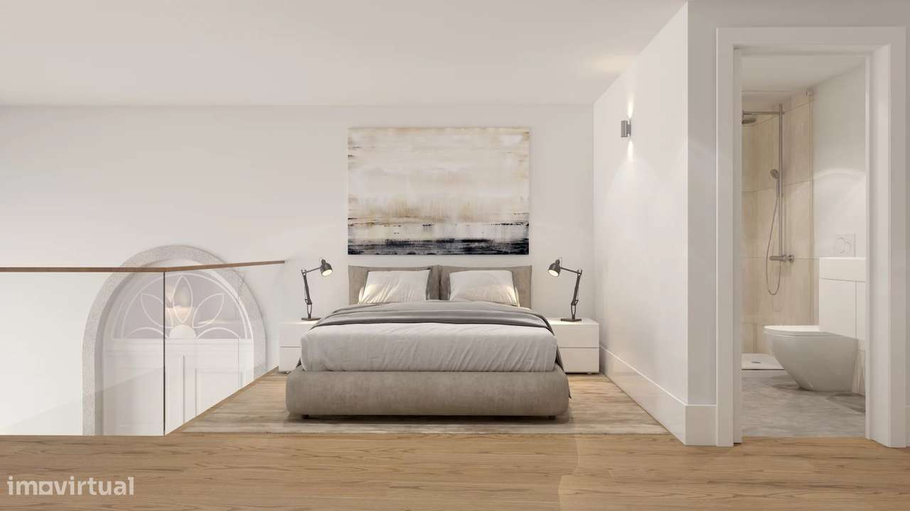 Loft com mezzanine - Fervença Palace - Vila Nova de Gaia-1