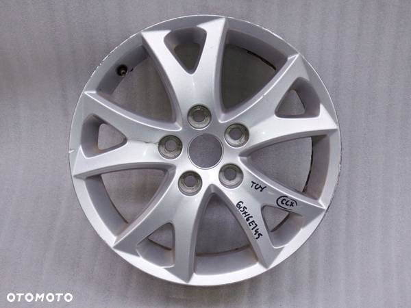 FELGA TOYOTA AVENSIS 6,5x16 ET45 5x100 OEM - 2