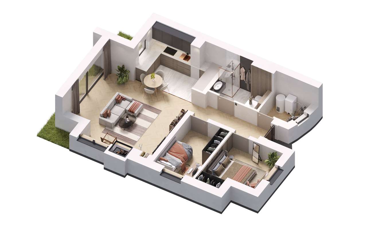 Szeregowiec , powierzchnia 73,97 m - Pełny obrazek: 5/20