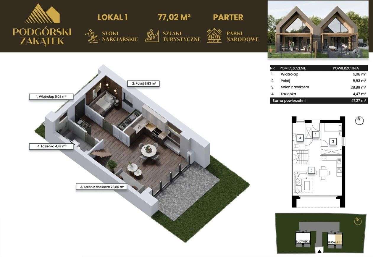 Zamieszkaj Lub Zainwestyj W "Podgórski Zakątek" !-11