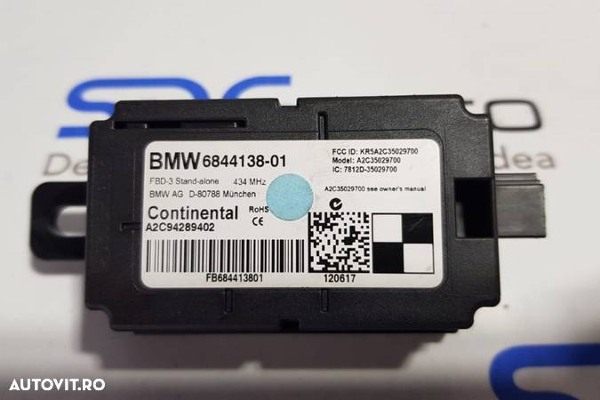 Modul antena 6844138 BMW Seria 4 F36 2013-2020 Euro 6 - 1