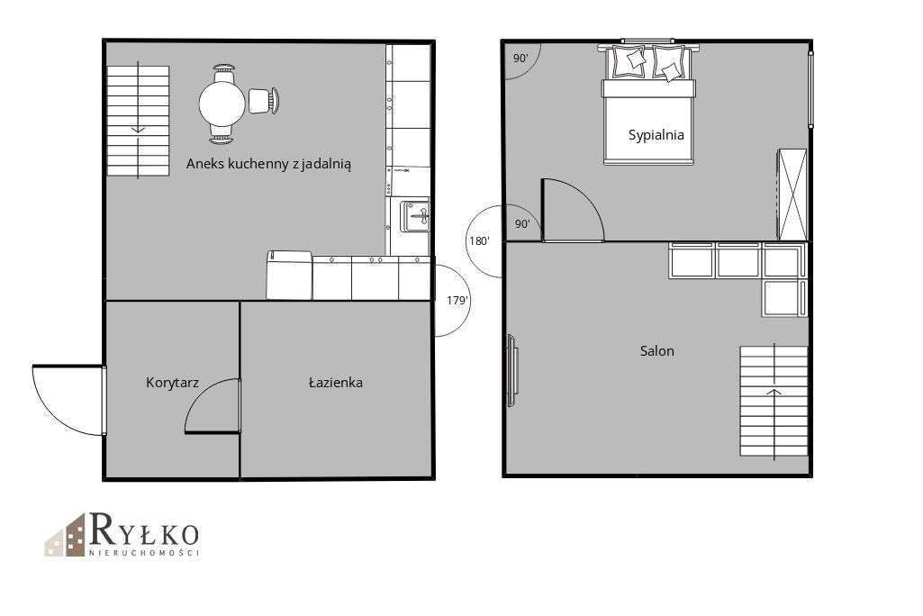 Nowa Cena ! 2 pokoje w Centrum-15