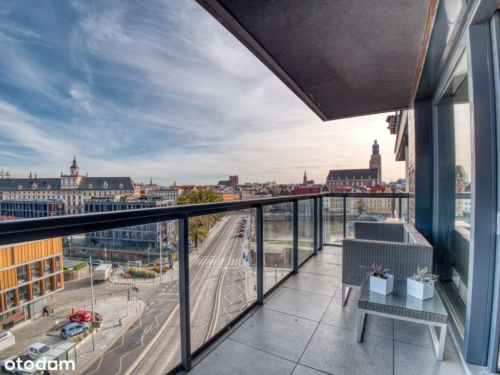 Unikatowy Apartament z widokiem na rzekę i UWR-4