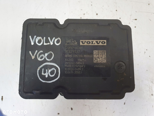 Volvo V60 S60 II POMPA ABS hamulcowa Sterownik 31329137 - 1