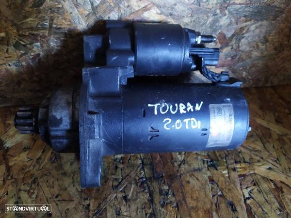 MOTOR DE ARRANQUE VOLKSWAGEN GOLF V TOURAN A3 2.0TDI - 1