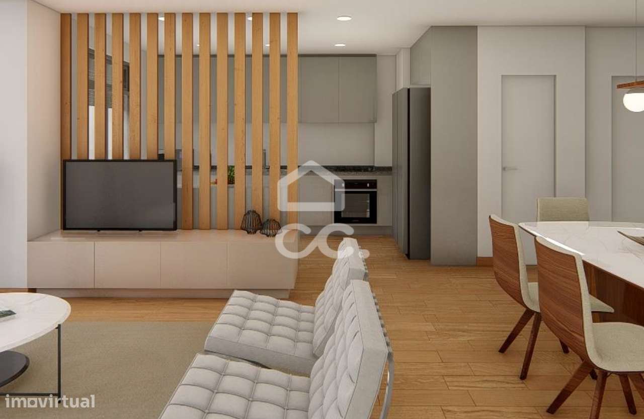 Apartamento T3 novo com parqueamento-5