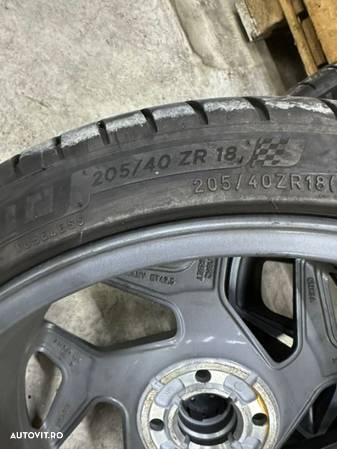 Janta aliaj FORD FIESTA MK8 an 2021 cod K1BJ-C1A cu cauciuc 205/40R18 - 5