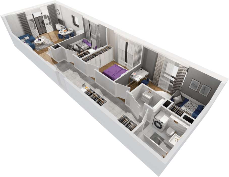 4 Pokoje - 2 Łazienki | Różne piętra | Pełna oferta | Klucze 02.2026-5