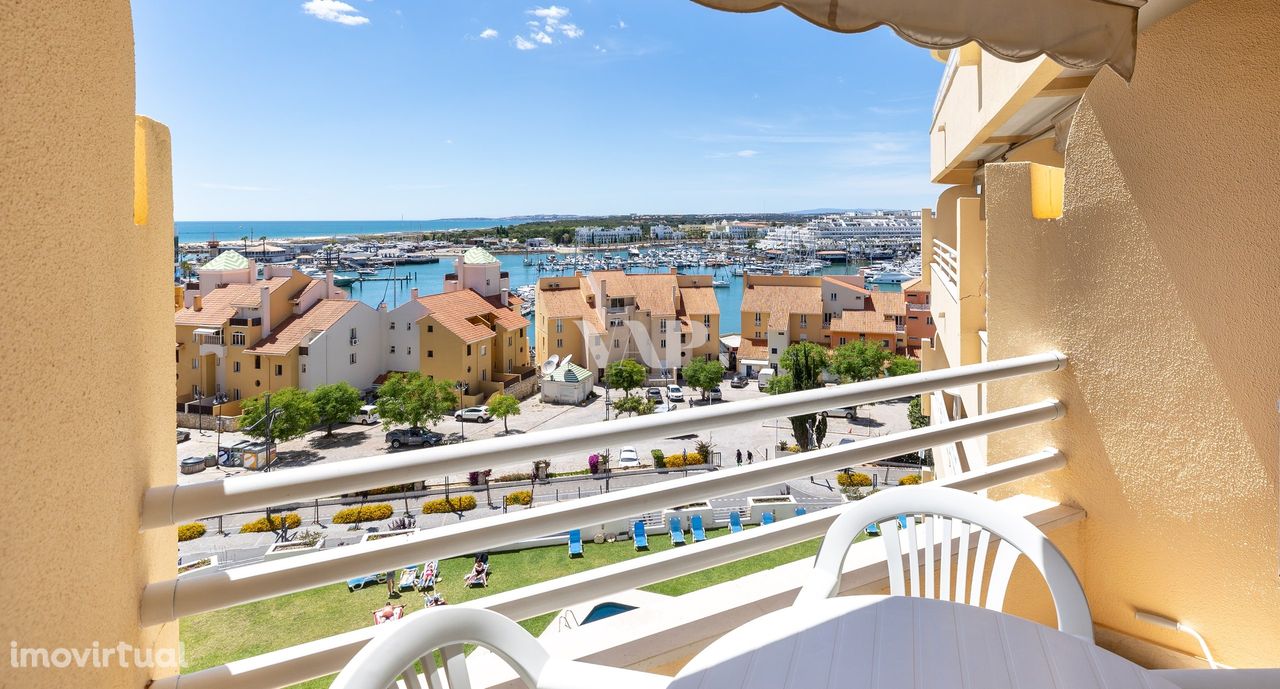 Apartamento T1 para venda em Vilamoura, com vista mar