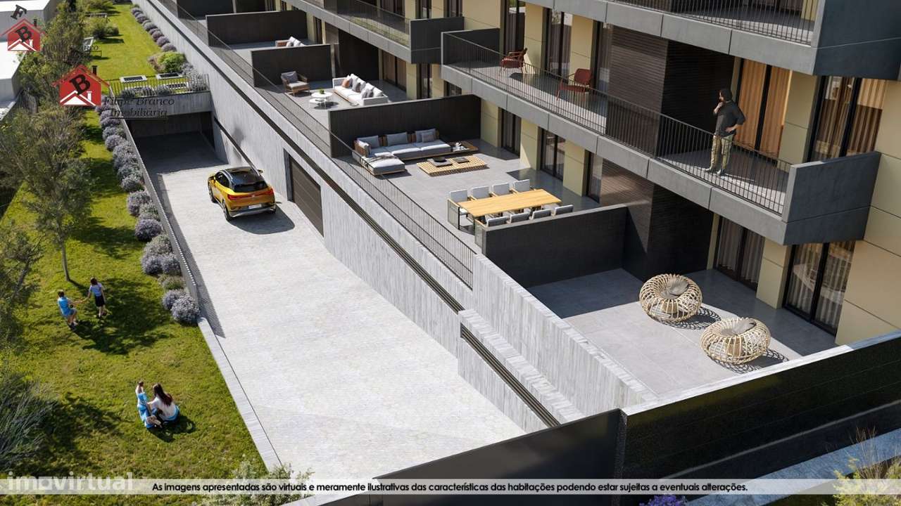 EXCEPCIONAL T2 NOVO ÓTIMOS ACABAMENTOS E VISTA MAR SANTA MARINHA, GAI-18