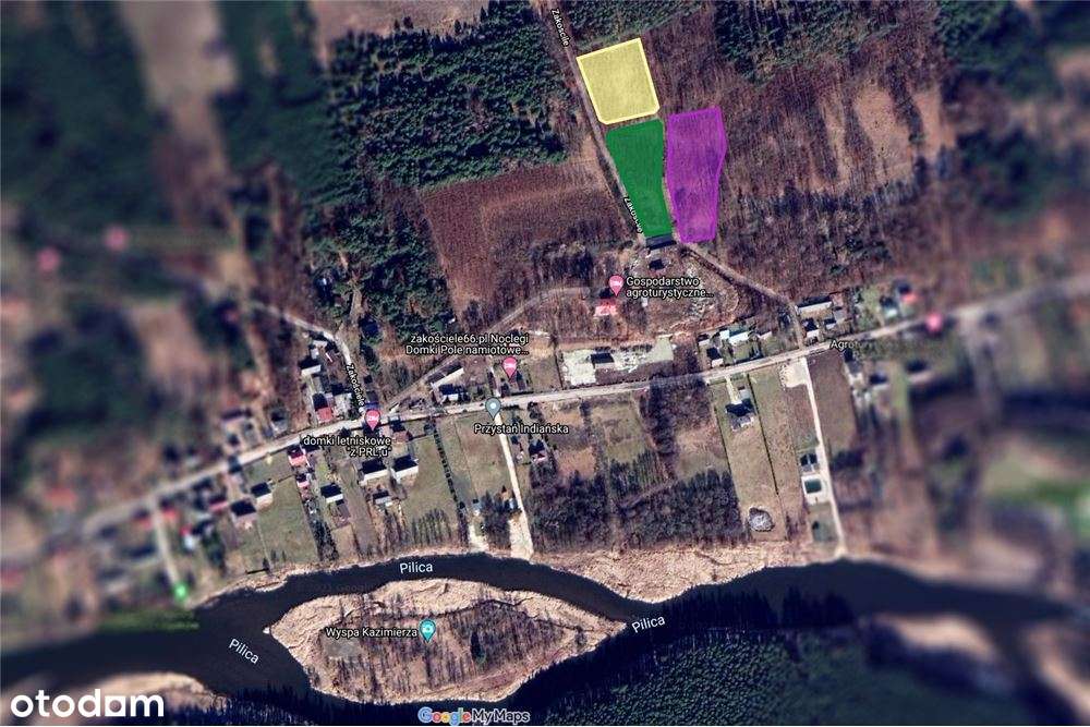 Działka budowlana 4 742 m2 Zakościele nad Pilicą - Pełny obrazek: 2/11