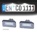 LUZES DE MATRICULA LED PARA MERCEDES CLASSE C W203 W211 - 1