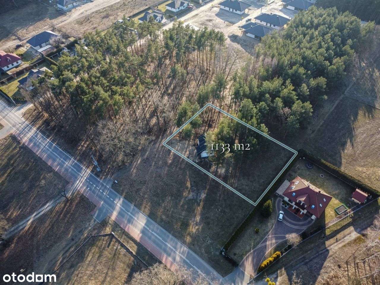 Nowoczesna stodoła Działka 1133 m2 J.Zegrzyńskie-16