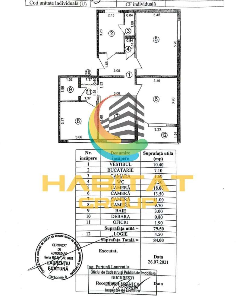 Bloc 4 Camere Brancoveanu - Imagine principală: 4/10